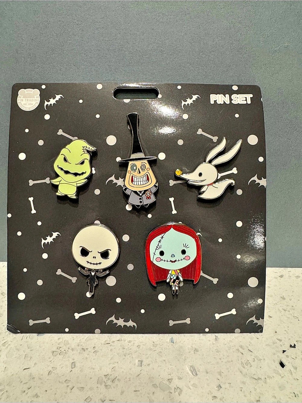 Disney Nightmare Before Christmas Character Pin Set